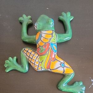 Mexican Ceramic Wall Frog